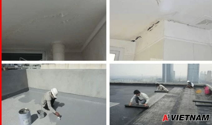Cách Chống Thấm Trần Nhà Bị Nứt Hiệu Quả 100% 16 chong tham tran nha 5