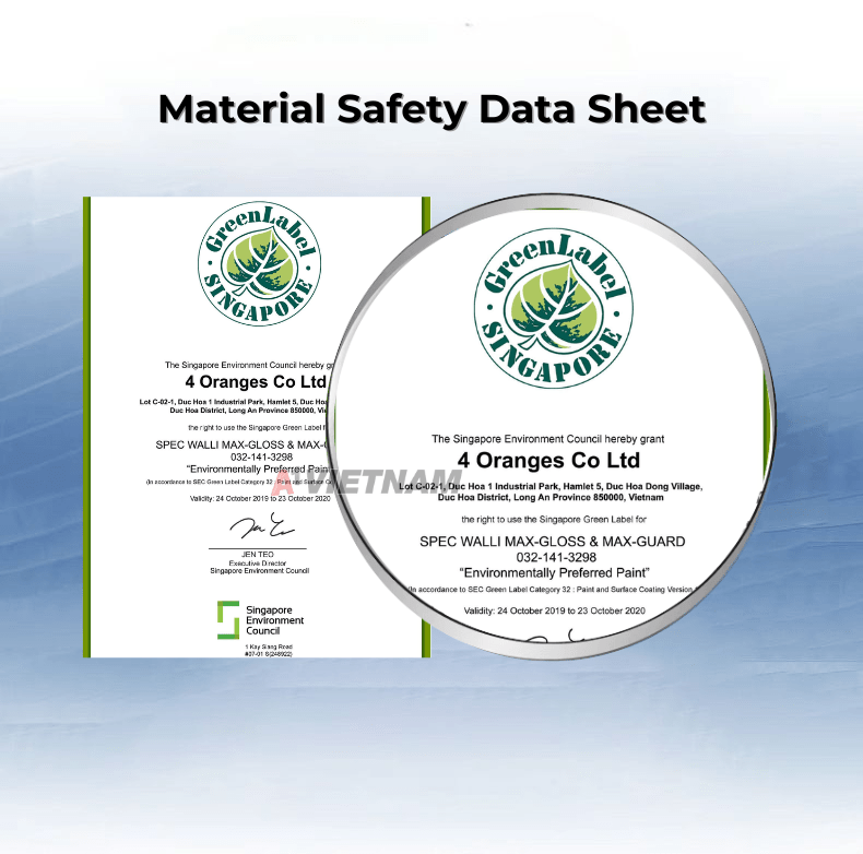 chung nhan spectite cw100