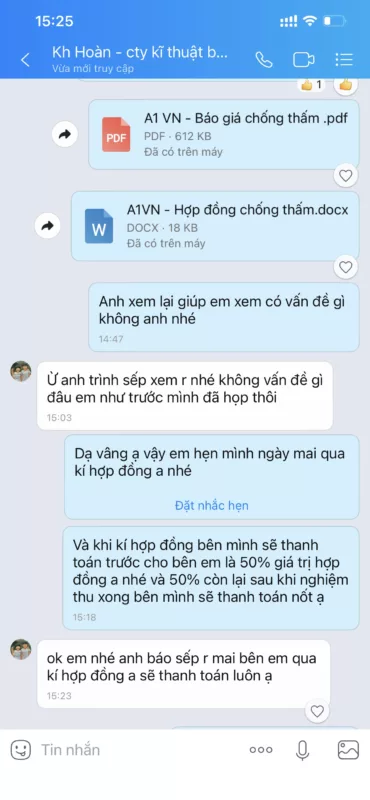 Báo Giá Dịch Vụ Chống Thấm Bắc Giang Uy Tín, Chuyên Nghiệp 11 feedback chong tham 2 1