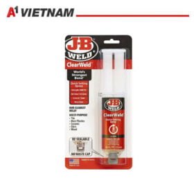 Top 9 keo dán sắt chịu lực, chịu nhiệt tốt nhất hiện nay 9 Keo J B Weld 50112 Clear Weld Quick Setting Epoxy A1 Viet Nam