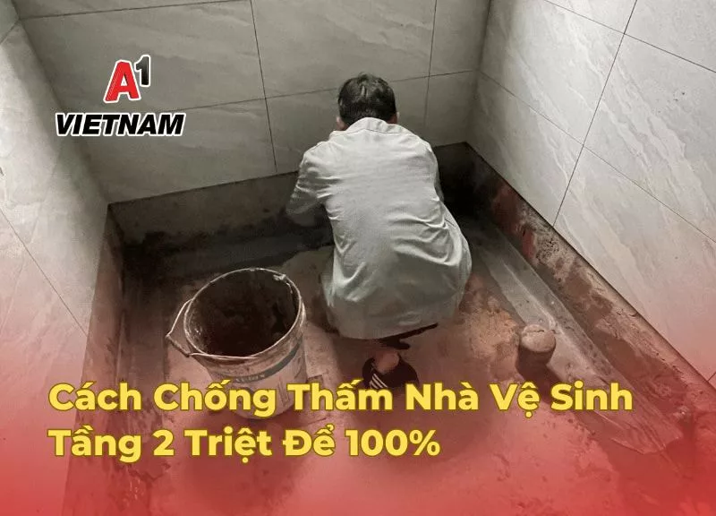 Cách Chống Thấm Nhà Vệ Sinh Tầng 2 Triệt Để 100% 1 cach chong tham nha ve sinh tang 2 jpg