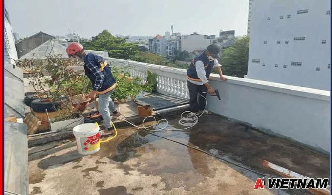 Cách Chống Thấm Sân Thượng Bằng Xi Măng Triệt Để 100% 3 chong tham san thuong bang xi mang 1 jpg