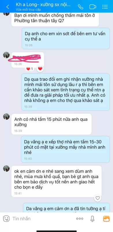 Dịch vụ thợ chống dột mái tôn tại quận 7 cam kết giá rẻ 2 feedback chong dot mai ton tai quan 7 1 A1 Viet Nam