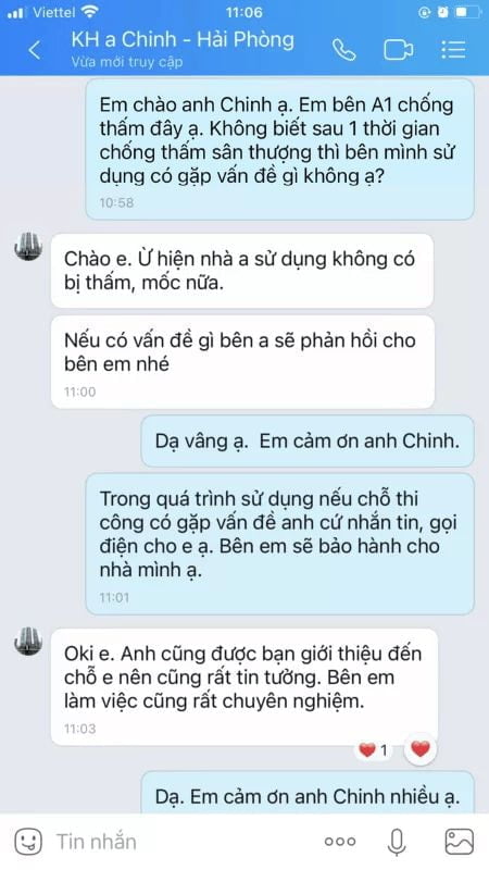 feedback khach hang chong tham san thuong 1