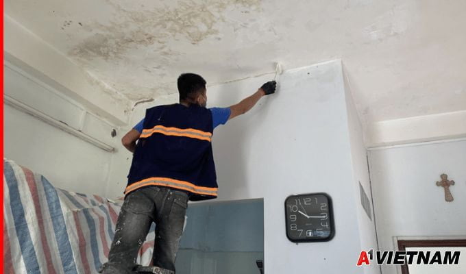 Phương Pháp Chống Thấm Ngược Trần Nhà Triệt Để 100% 3 chong tham nguoc tran nha 2