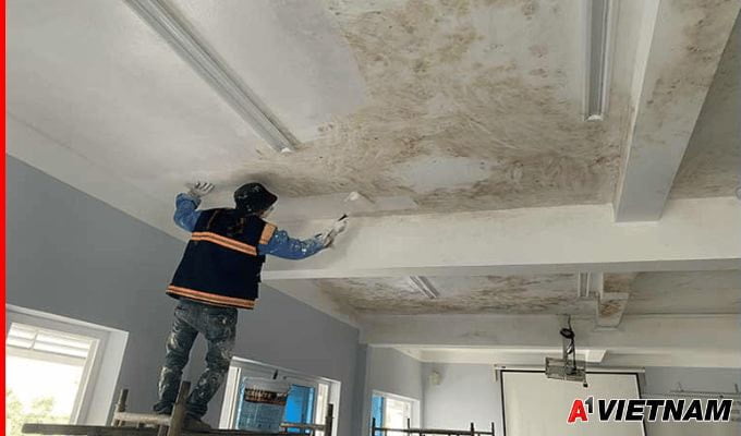 Dịch Vụ Chống Thấm Trần Nhà TPHCM Uy Tín - 【Xử Lý Triệt Để 100%】 12 chong tham nguoc tran nha 4