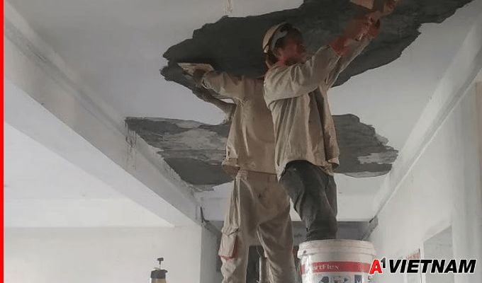 Dịch Vụ Chống Thấm Trần Nhà TPHCM Uy Tín - 【Xử Lý Triệt Để 100%】 11 chong tham tran nha tphcm 6