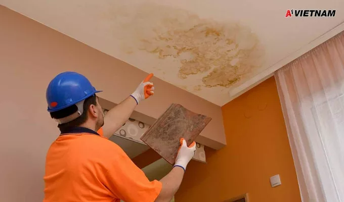 Xử Lý Chống Thấm Trần Nhà Chung Cư Triệt Để 100% 9 chong tham tran nha chung cu jpg