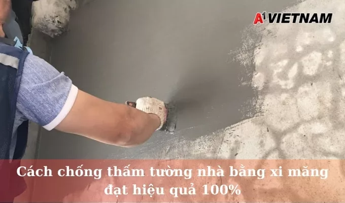 Cách chống thấm tường nhà bằng xi măng đạt hiệu quả 100% 1 chong tham tuong nha bang xi mang jpg