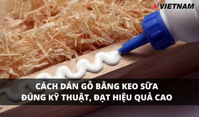 cach dan go bang keo sua jpg