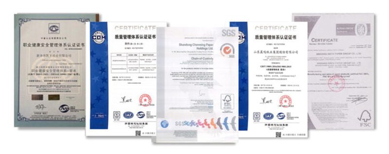 Certifications 021