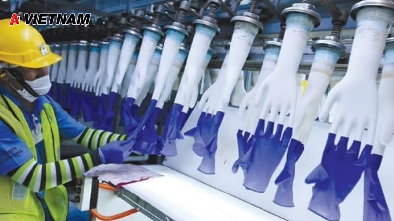 Công ty cung cấp găng tay nitrile Quảng Ngãi chất lượng cao 4 gang tay nitrile quang ngai 3