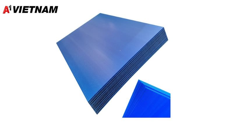 Khám phá Tấm Danpla có phủ UV: Giải pháp bao bì ưu việt từ Công ty Thùng Danpla A1 Việt Nam 2 cau tao co ban cua tam danpla 3