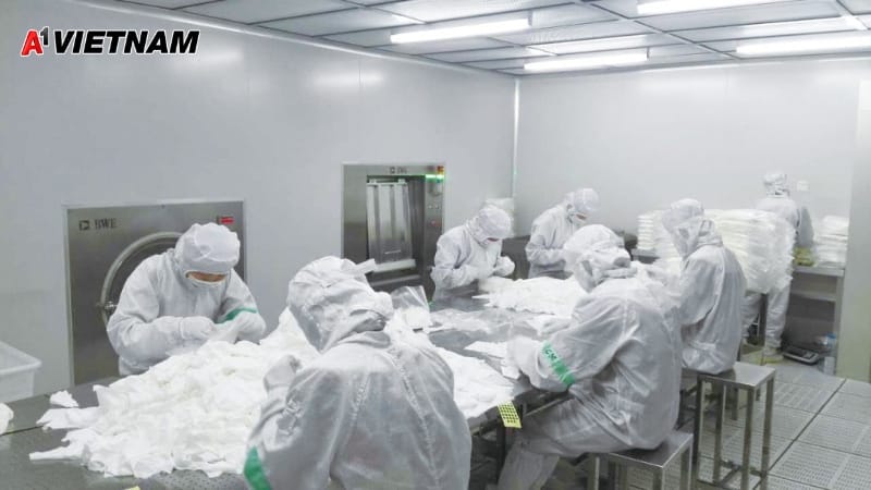 Khăn Lau Phòng Sạch Bình Dương Của A1 Việt Nam: Giải Pháp Hoàn Hảo Cho Môi Trường Vô Trùng 1 khan lau phong sach binh duong 3