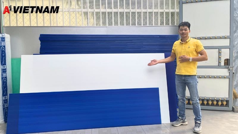 Khám phá Tấm Danpla có phủ UV: Giải pháp bao bì ưu việt từ Công ty Thùng Danpla A1 Việt Nam 1 cau tao co ban cua tam danpla 1