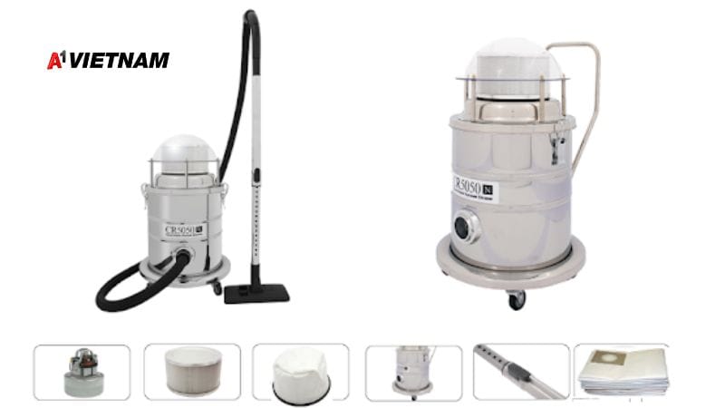 Máy Hút Bụi Phòng Sạch Quảng Nam – Giải Pháp Toàn Diện Từ A1 Việt Nam Cho Môi Trường Sản Xuất Hiện Đại 2 may hut bui phong sach 2