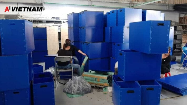 quy trinh san xuat thung danpla tu tam 1