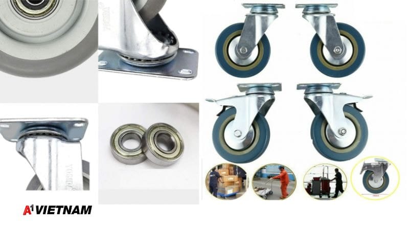 Bánh Xe Phòng Sạch Bà Rịa – Vũng Tàu: Nâng Cao Hiệu Quả Sản Xuất Trong Môi Trường Đặc Thù 2 banh xe phong sach tai a1 viet nam 7