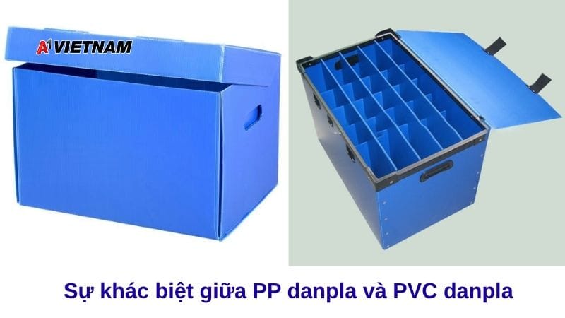 Sự khác biệt giữa PP Danpla và PVC Danpla: Lựa chọn tối ưu cho doanh nghiệp cùng Công ty thùng Danpla A1 Việt Nam 1 thung pp danpla va pvc danpla 3